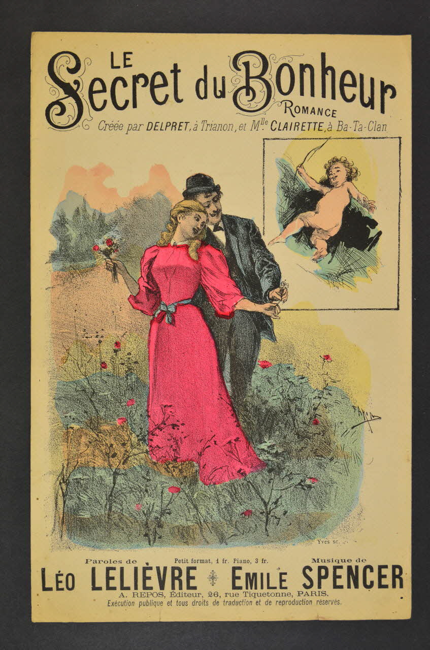 chanson petit format 1965.167.17 Photo Mucem