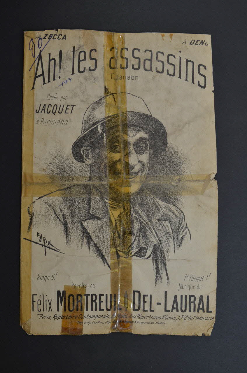 chanson petit format 1966.165.39 Photo Mucem