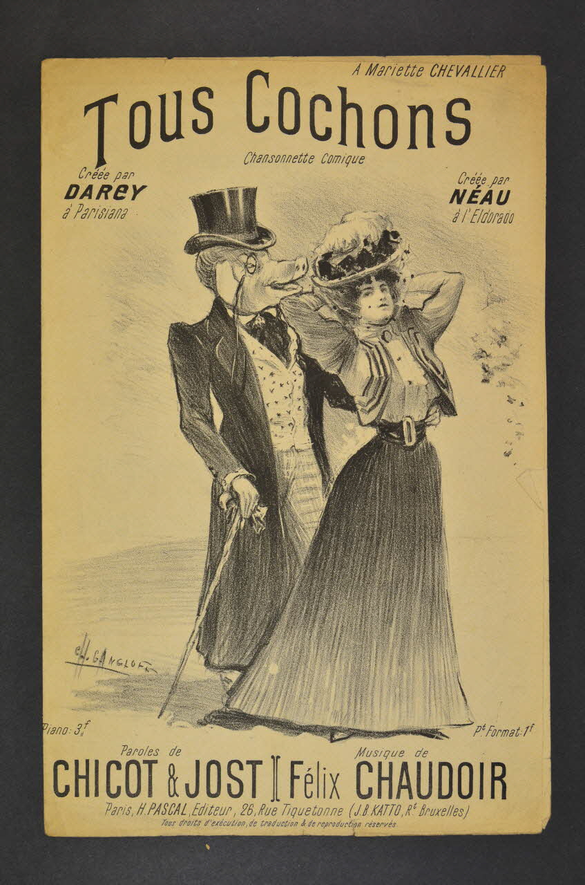 chanson petit format 1965.167.3 Photo Mucem