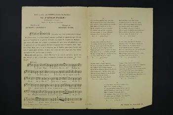 chanson petit format 1965.167.5 Photo Mucem