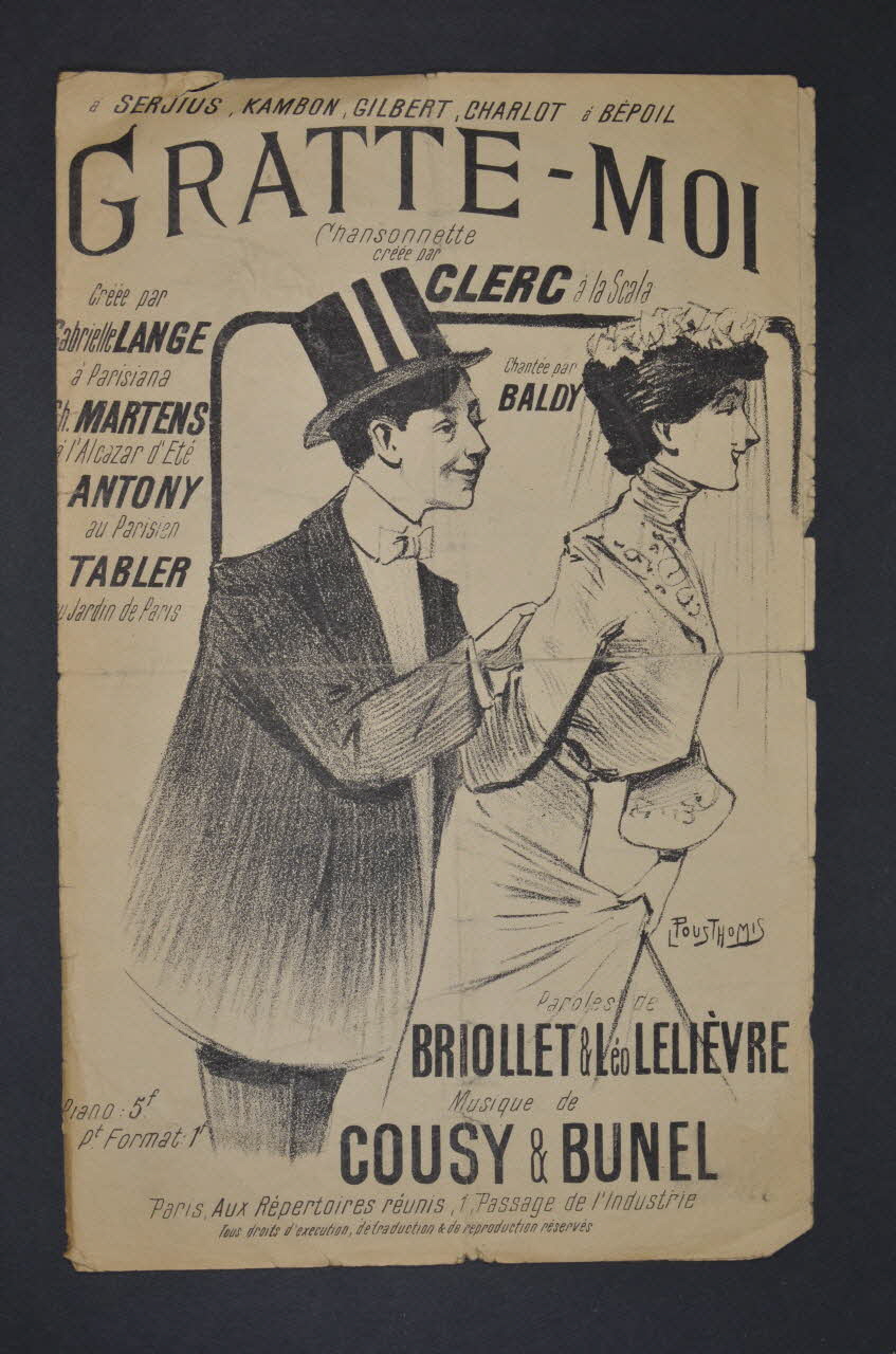 chanson petit format 1965.167.8 Photo Mucem