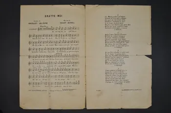 chanson petit format 1965.167.8 Photo Mucem