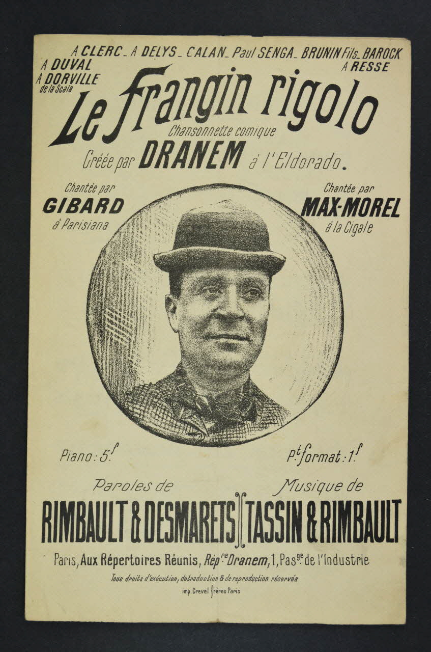 chanson petit format 1965.167.9 Photo Mucem