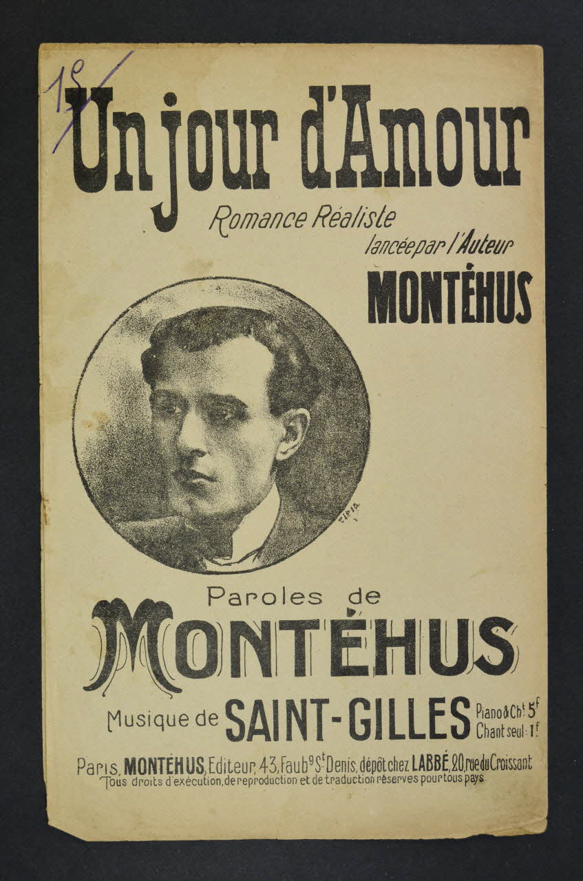 chanson petit format 1966.165.47 Photo Mucem