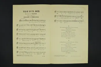 Henri Christiné ; Harry Fragson chanson petit format 1912 1965.168.10  Photo Mucem
