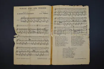 chanson petit format 1966.165.56 Photo Mucem