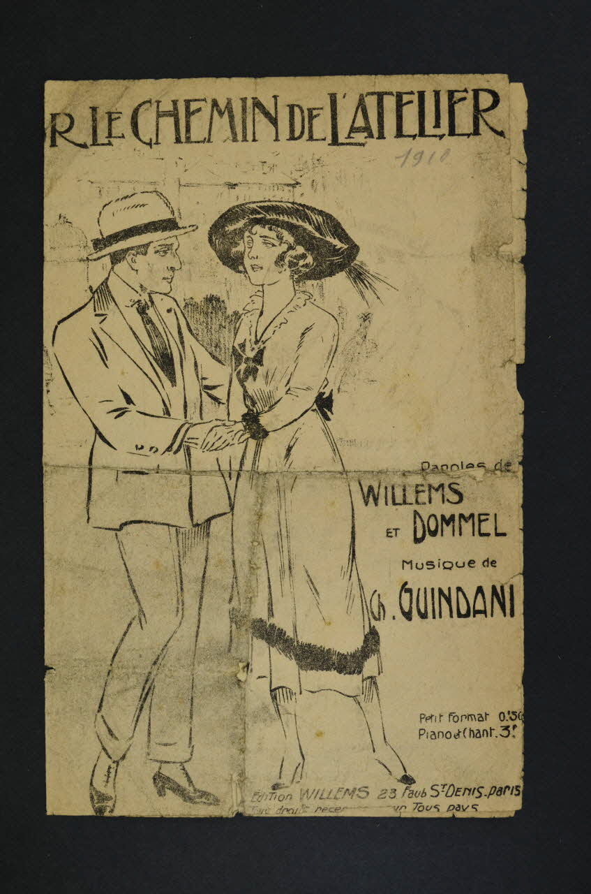 chanson petit format 1966.165.6 Photo Mucem