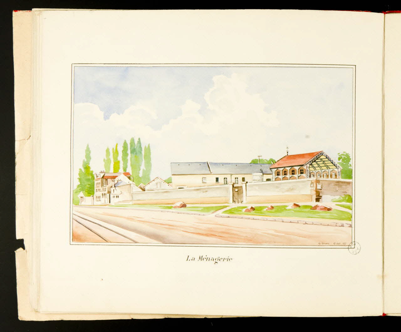 Simon G. partie d'un ensemble de dessins carnet de dessins 1897 1975.101.1.12 Photo