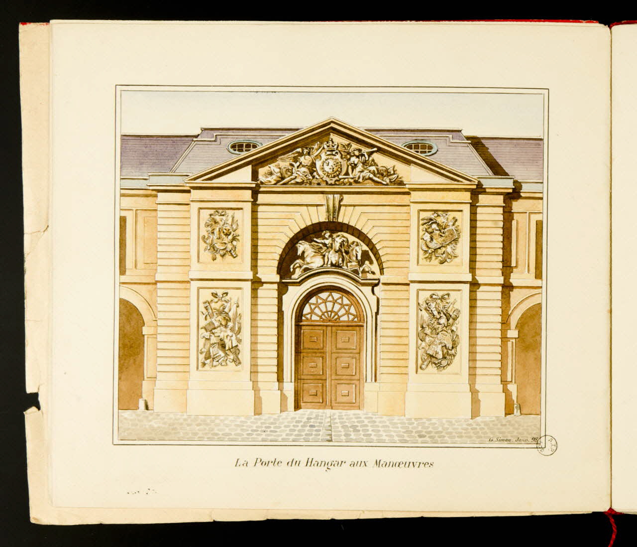 Simon G. partie d'un ensemble de dessins carnet de dessins 1898 1975.101.1.2 Photo