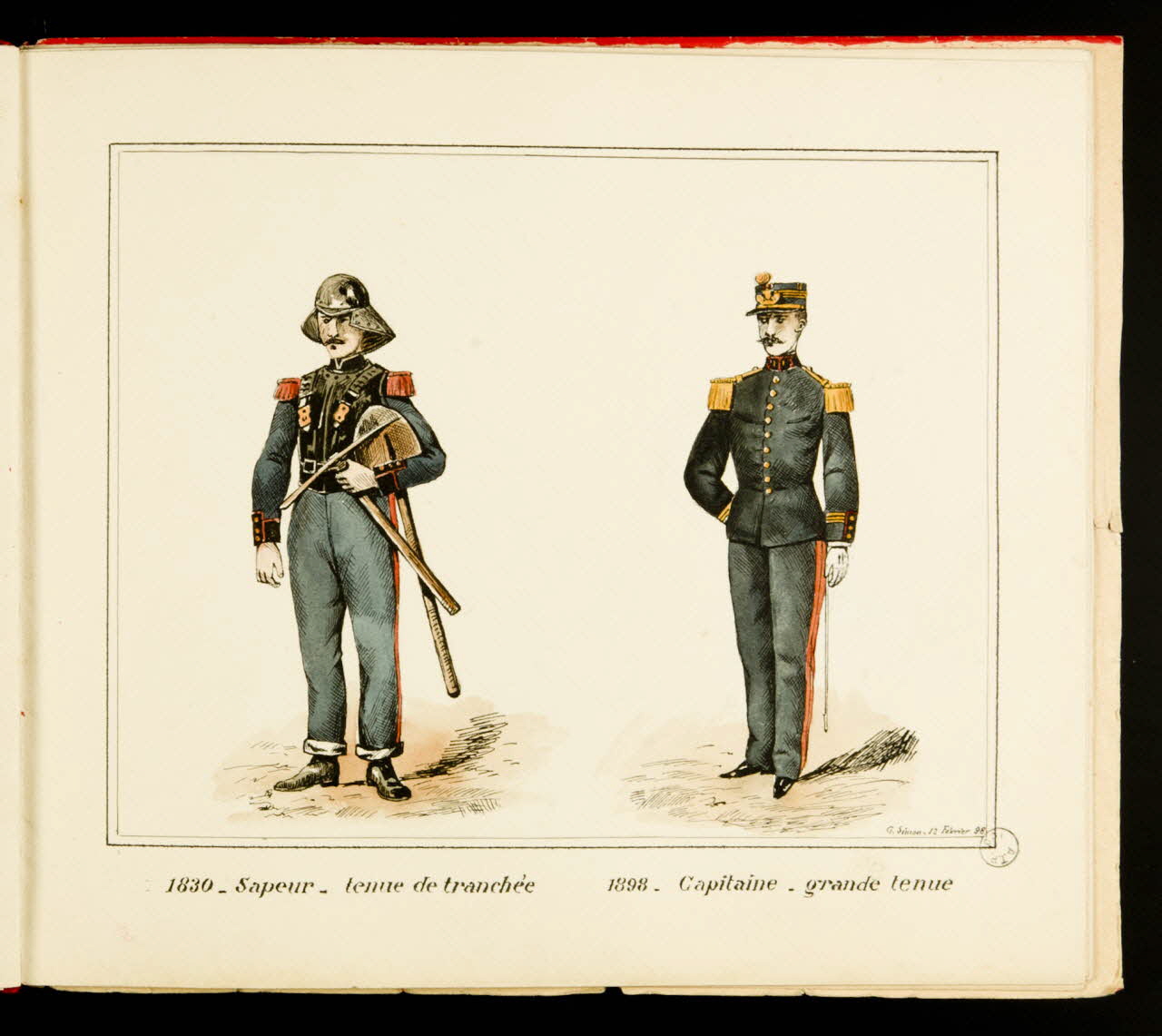 Simon G. partie d'un ensemble de dessins carnet de dessins 1898 1975.101.1.22 Photo