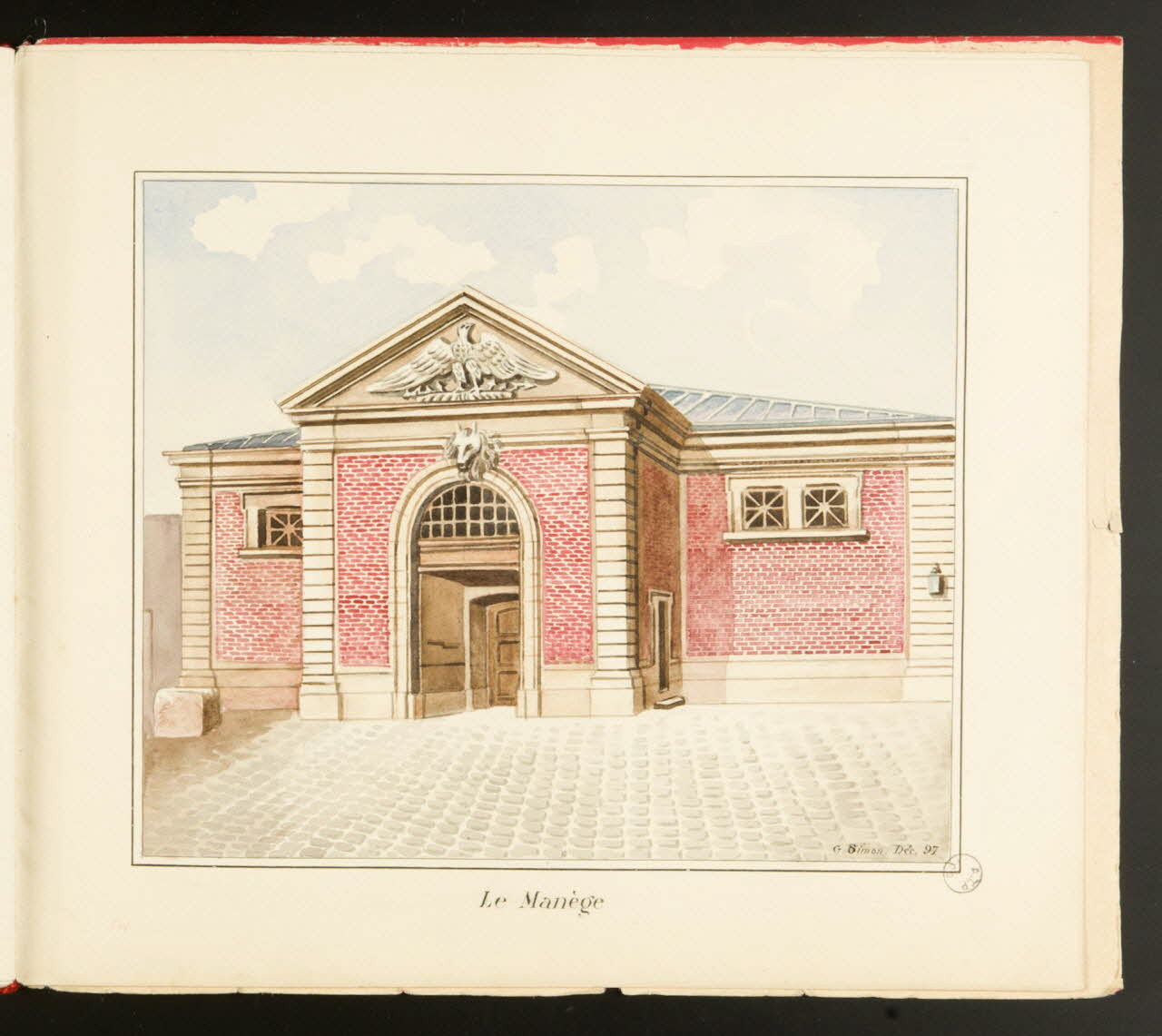 Simon G. partie d'un ensemble de dessins carnet de dessins 1897 1975.101.1.25 Photo
