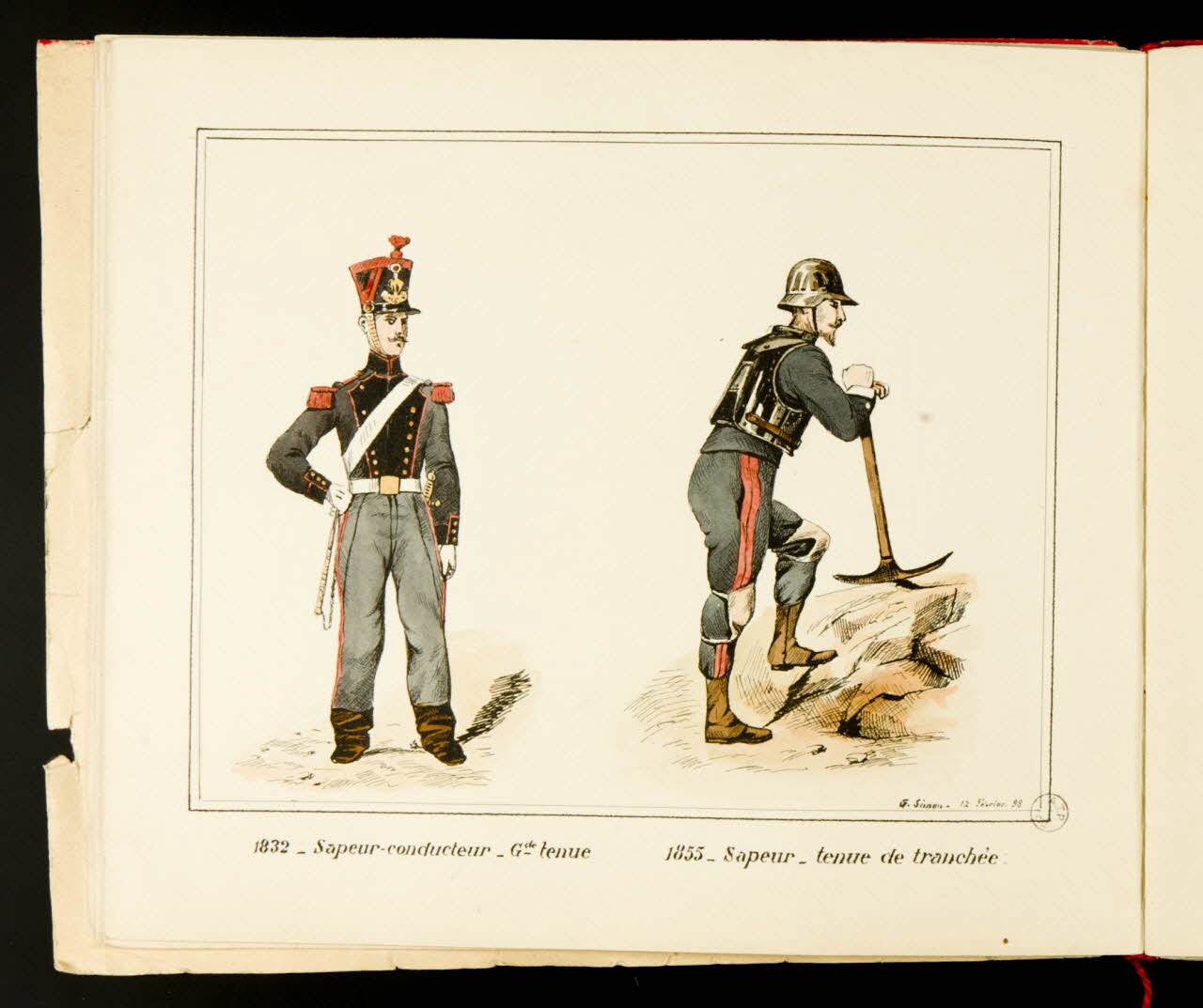 Simon G. partie d'un ensemble de dessins carnet de dessins 1898 1975.101.1.5 Photo
