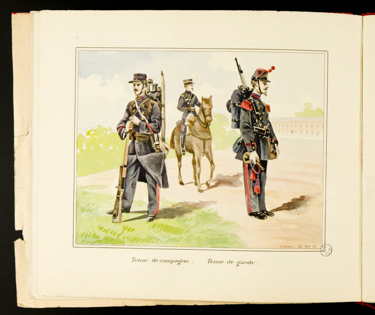Simon G. partie d'un ensemble de dessins carnet de dessins 1897 1975.101.1.6 Photo