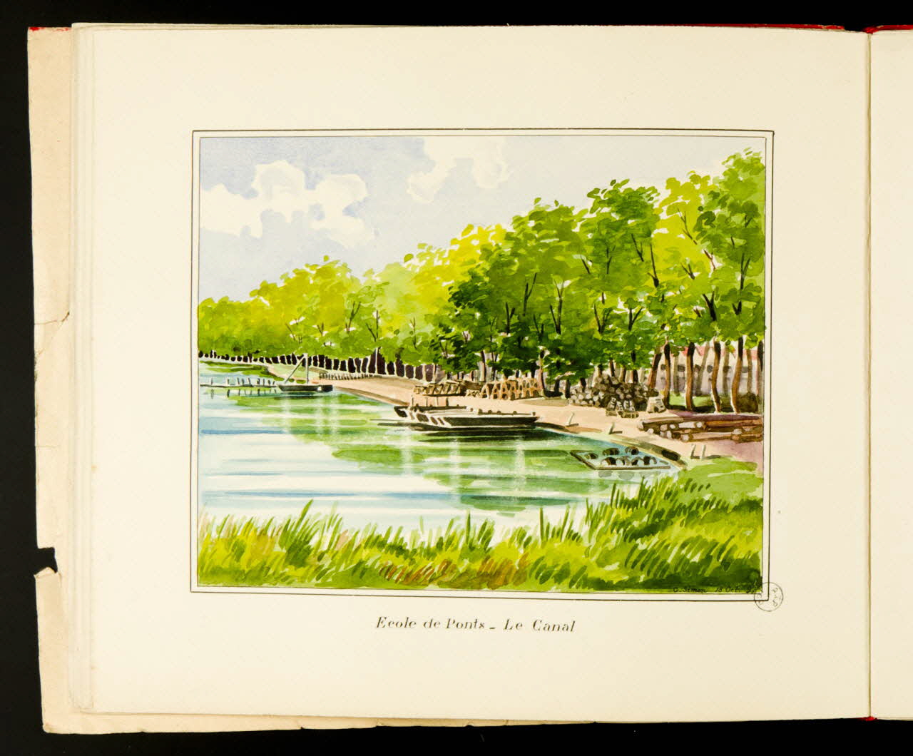 Simon G. partie d'un ensemble de dessins carnet de dessins 1897 1975.101.1.8 Photo