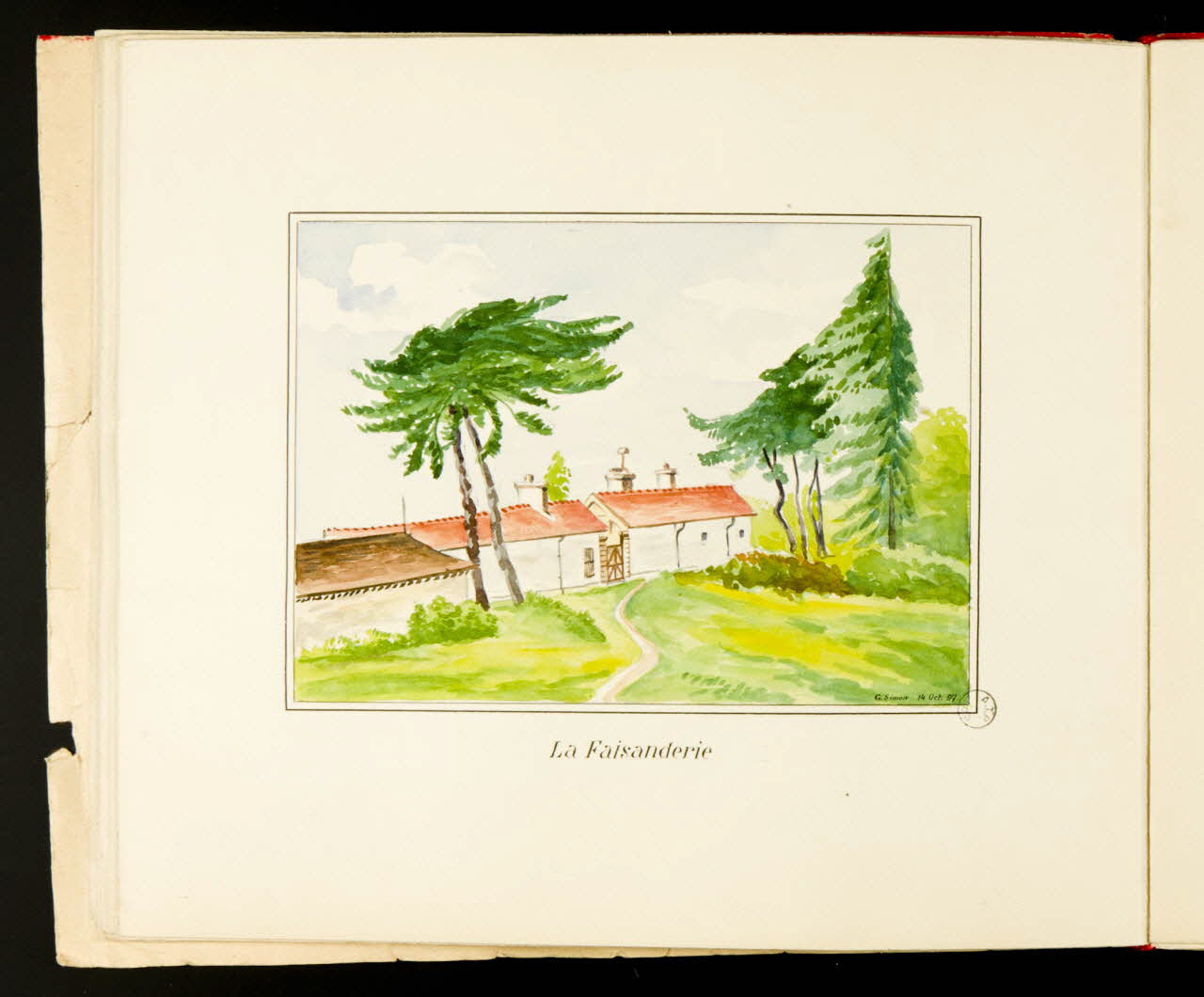 Simon G. partie d'un ensemble de dessins carnet de dessins 1897 1975.101.1.9 Photo
