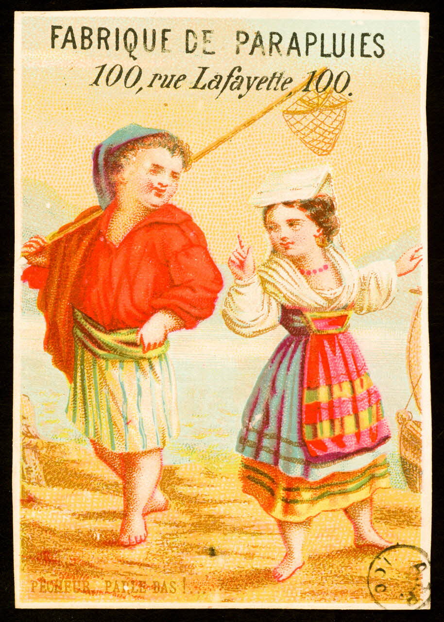 carte réclame chromo 1975.102.26 Photo