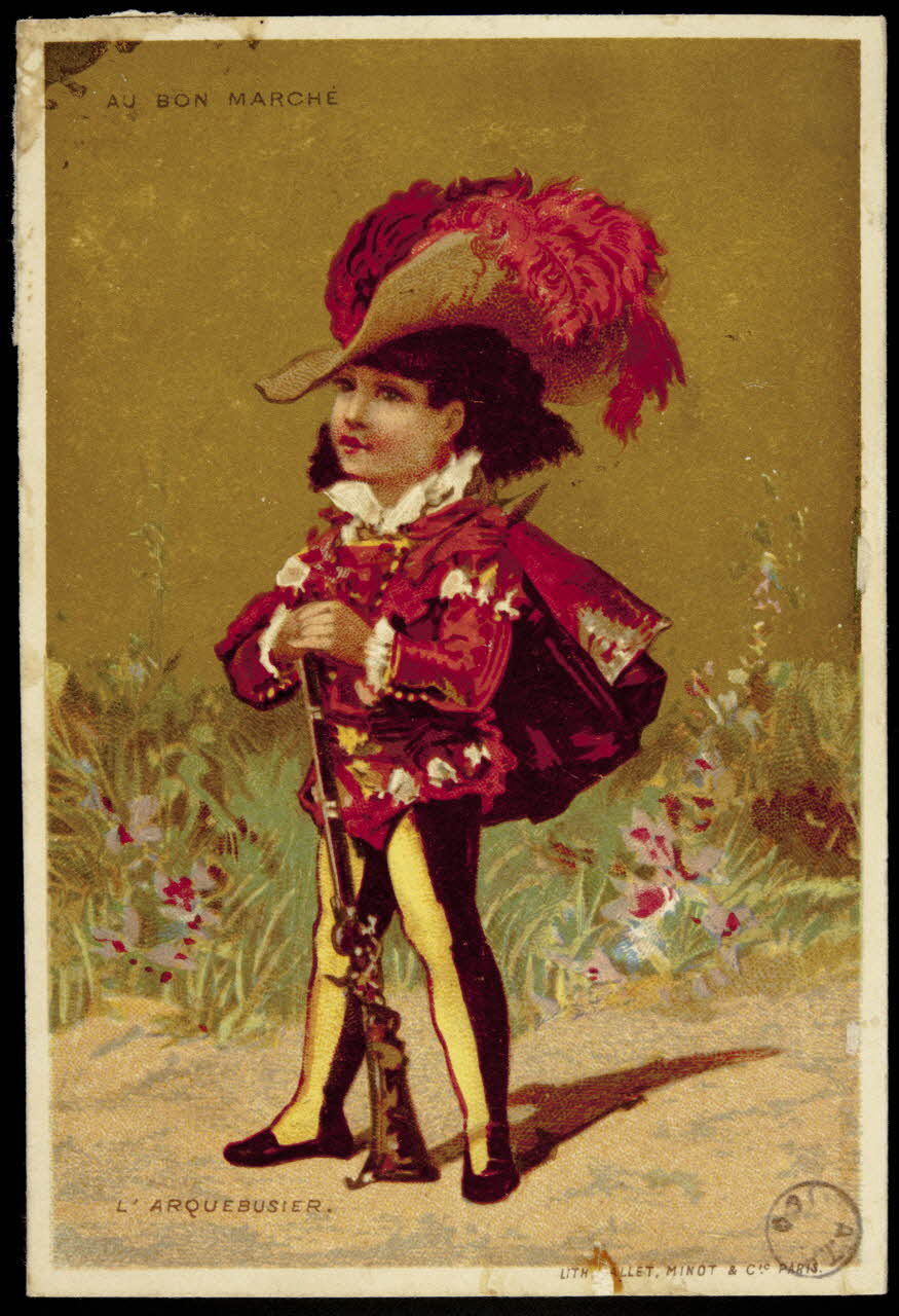 carte réclame L'ARQUEBUSIER. 1975.102.3 Photo