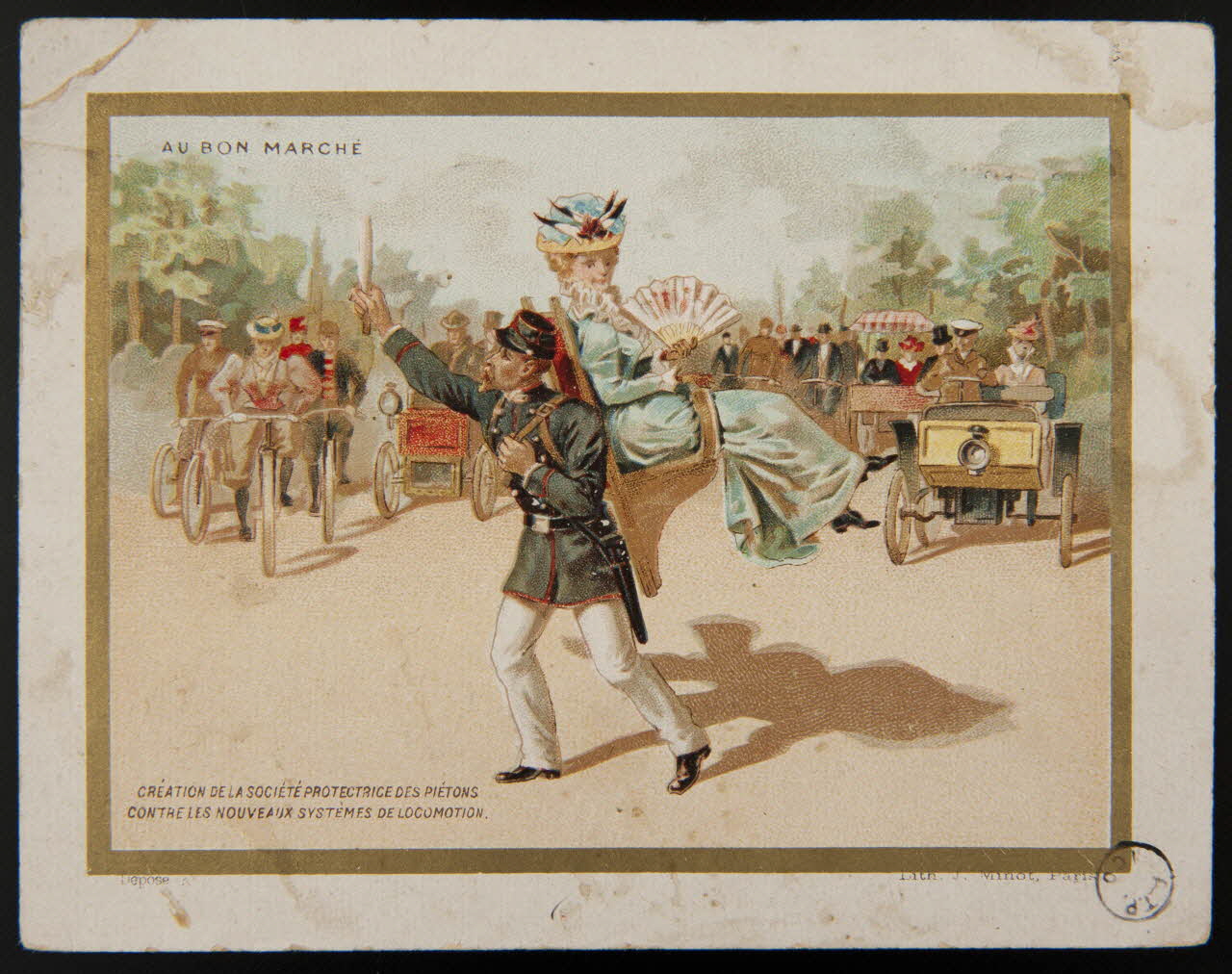 carte réclame chromo 1975.102.32 Photo