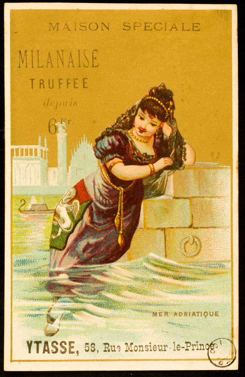 carte réclame chromo 1975.102.58 Photo