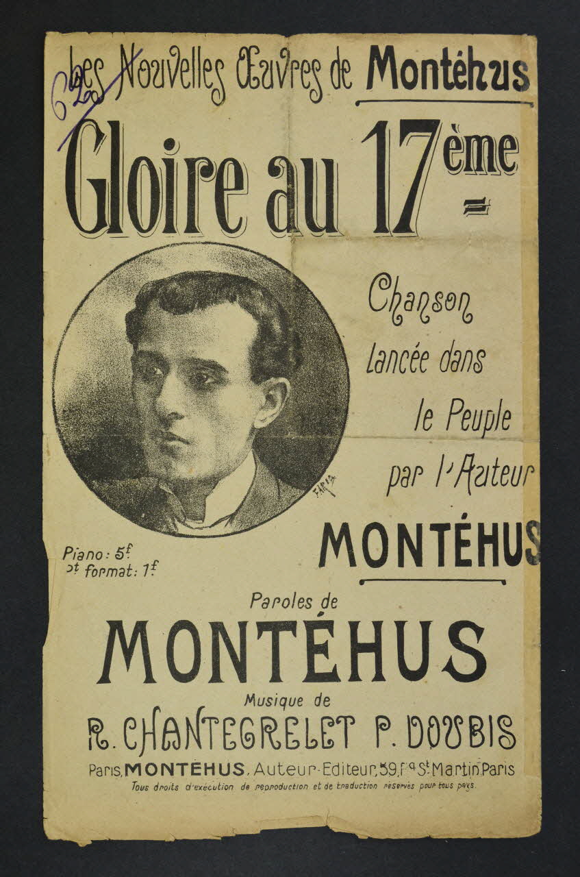 chanson petit format 1966.165.70 Photo Mucem