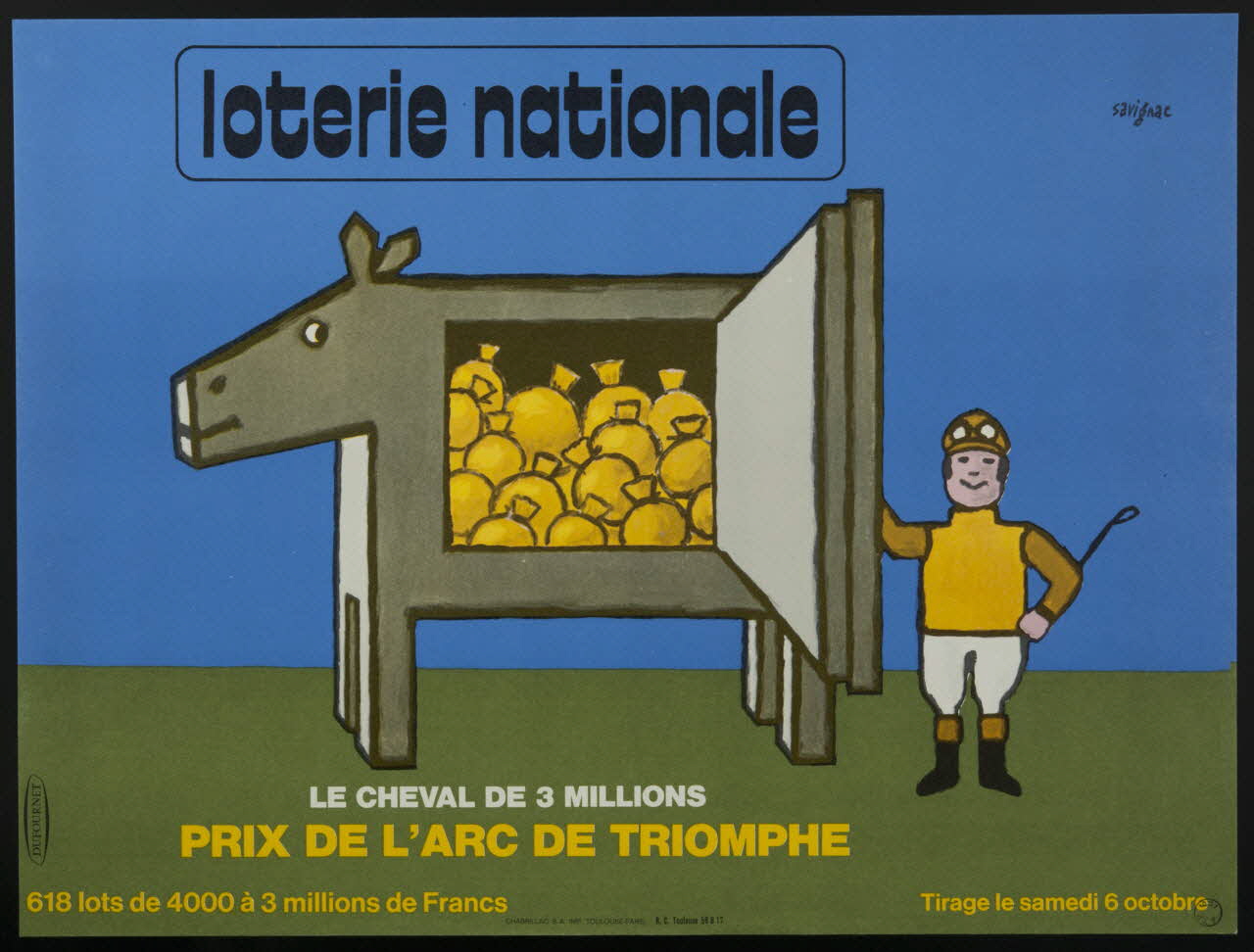 estampe loterie nationale 1975.103.114 Photo