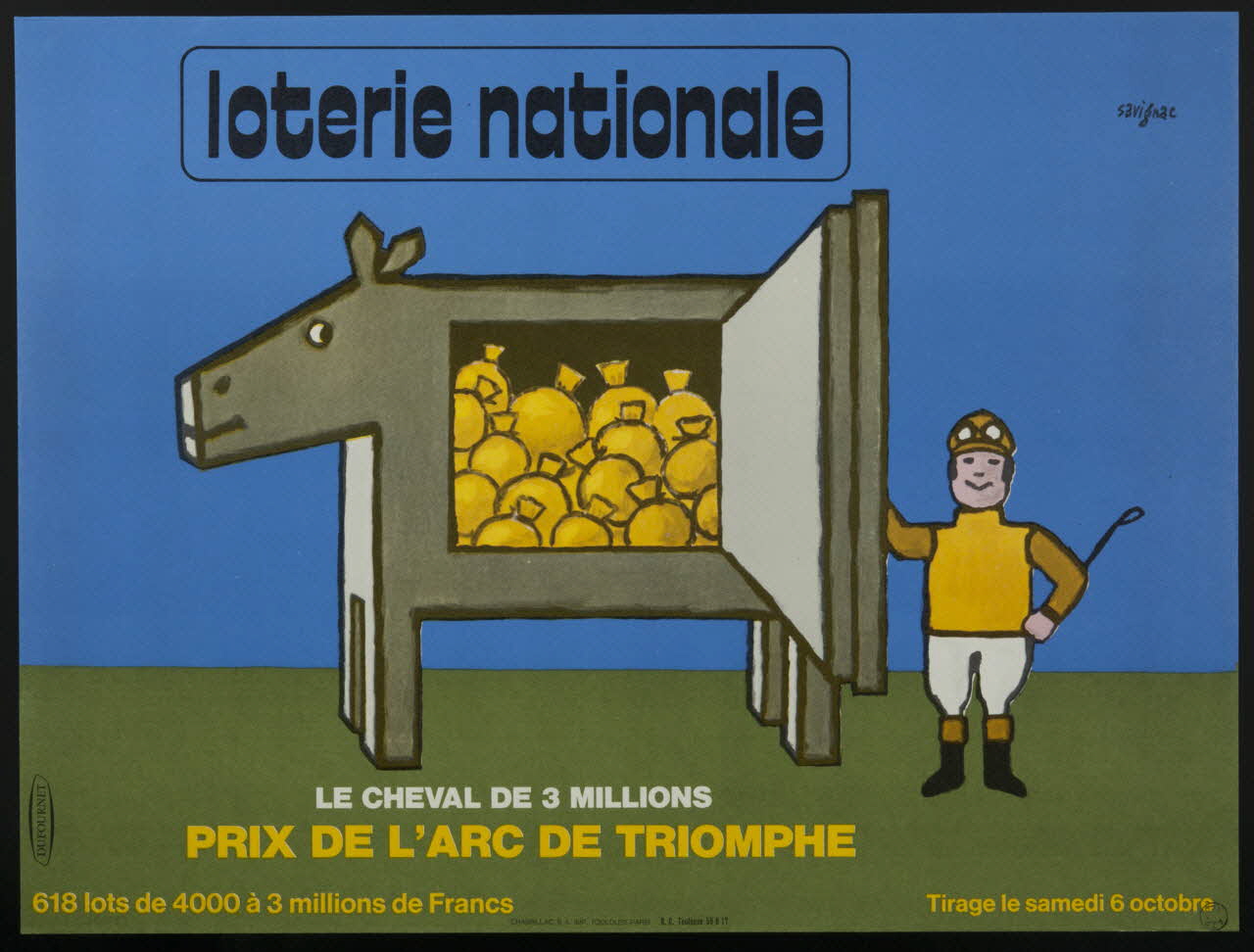 estampe loterie nationale 1975.103.115 Photo