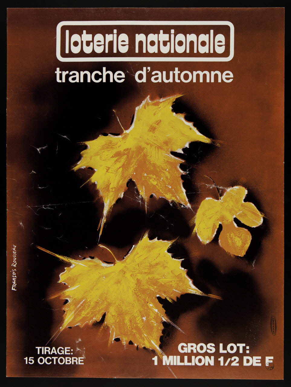 estampe loterie nationale  tranche d'automne 1975.103.119 Photo