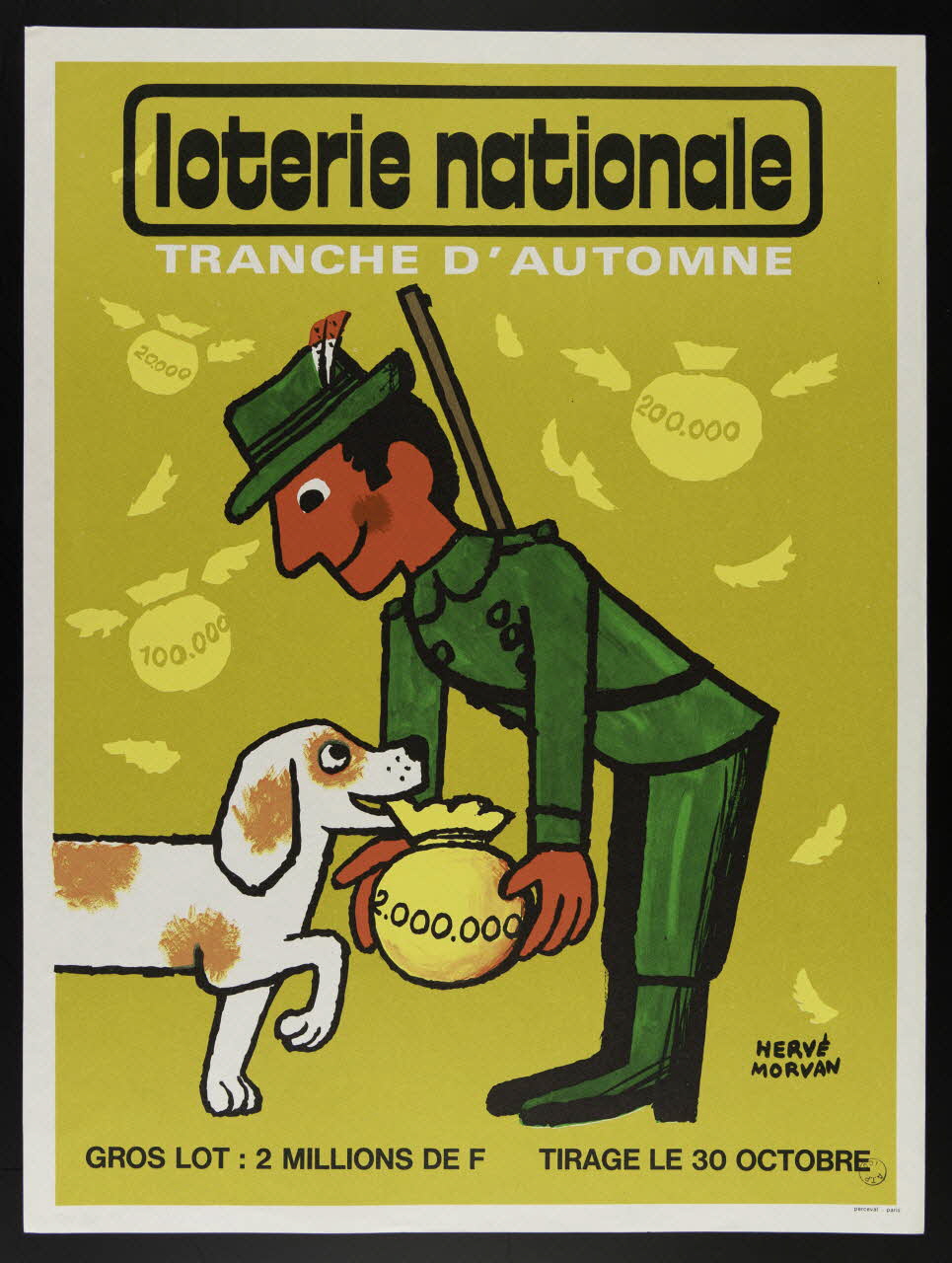 estampe loterie nationale  TRANCHE D'AUTOMNE 1975.103.120 Photo