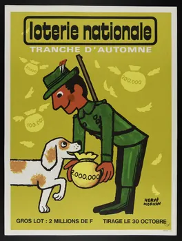 estampe loterie nationale  TRANCHE D'AUTOMNE 1975.103.120  Photo