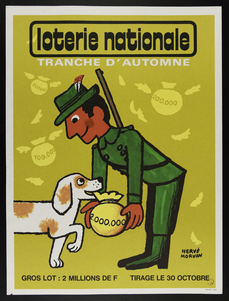 estampe loterie nationale  TRANCHE D'AUTOMNE 1975.103.121 Photo