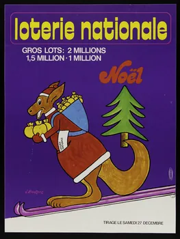 estampe loterie nationale  Noël 1975.103.139  Photo