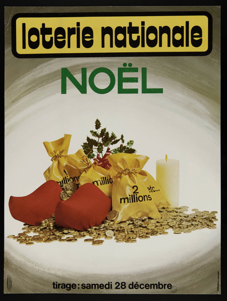 estampe loterie nationale  NOËL 1975.103.141 Photo