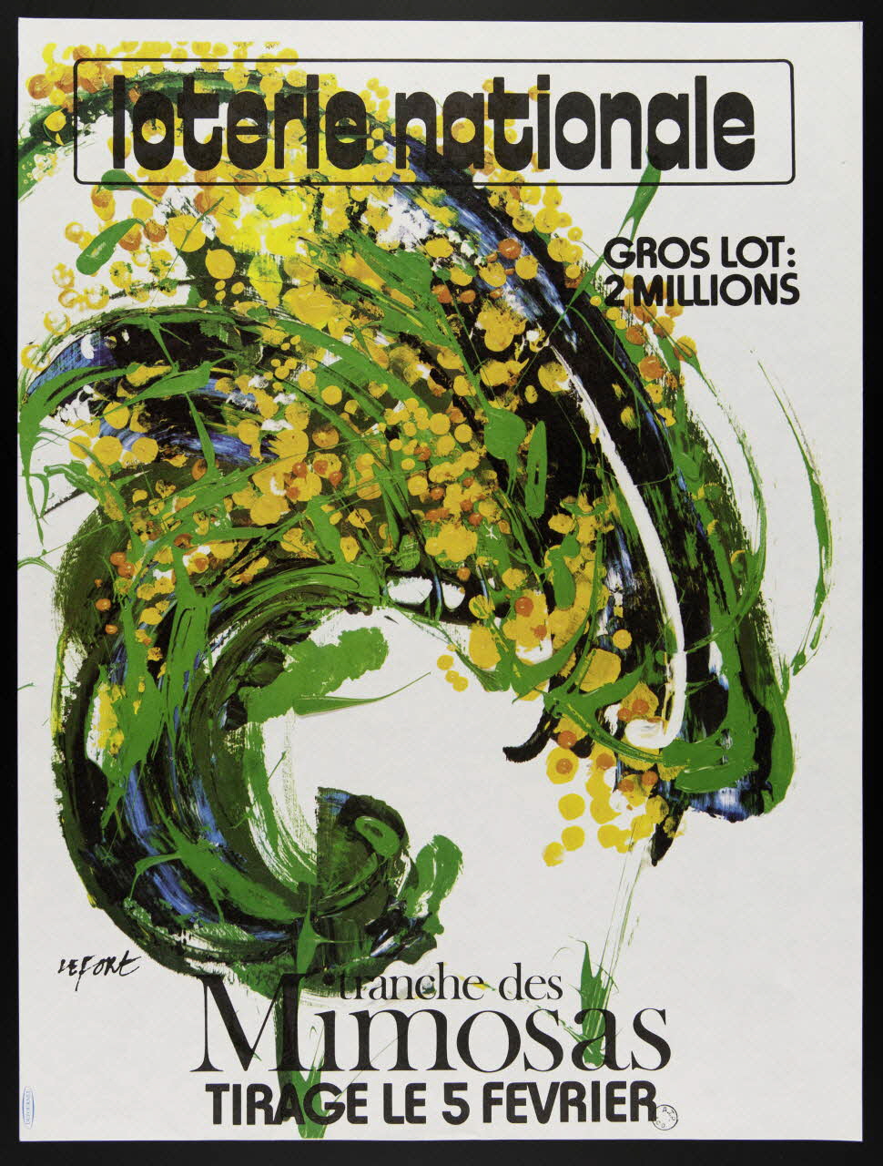 estampe loterie nationale 1975.103.19 Photo