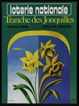 estampe loterie nationale  Tranche des Jonquilles 1975.103.47  Photo