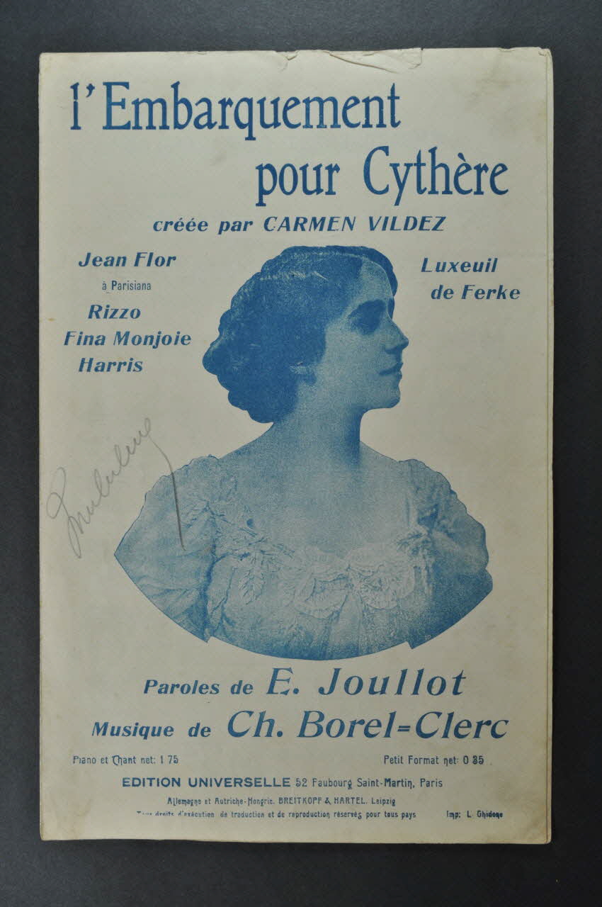 chanson petit format 1965.168.36 Photo Mucem