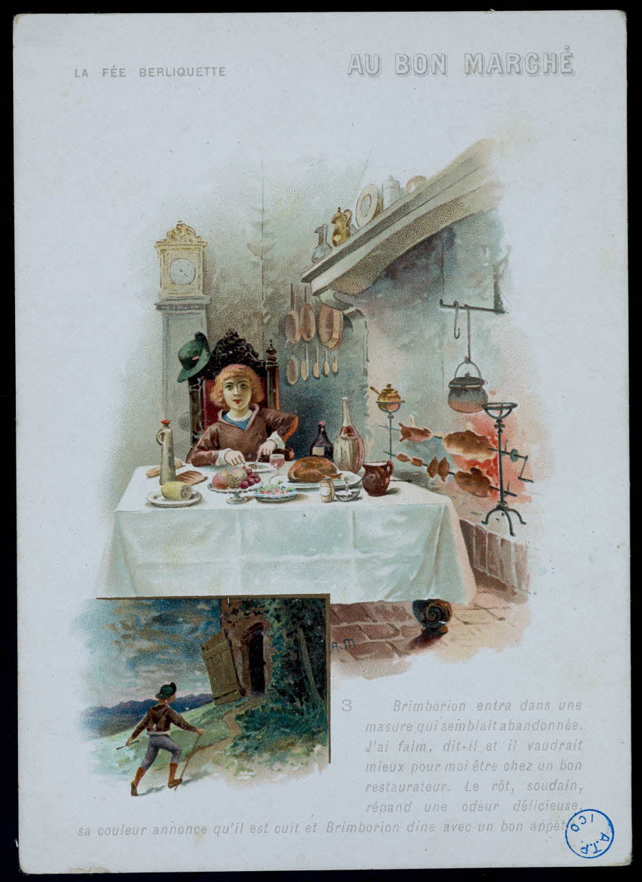 carte réclame chromo 1975.105.25 Photo