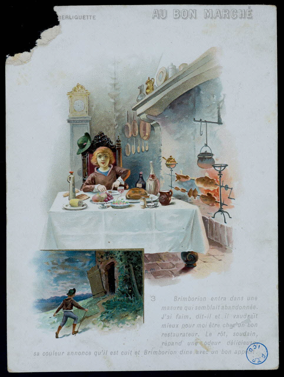 carte réclame chromo 1975.105.26 Photo