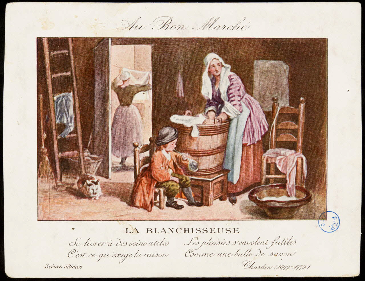 carte réclame chromo 1975.105.39 Photo