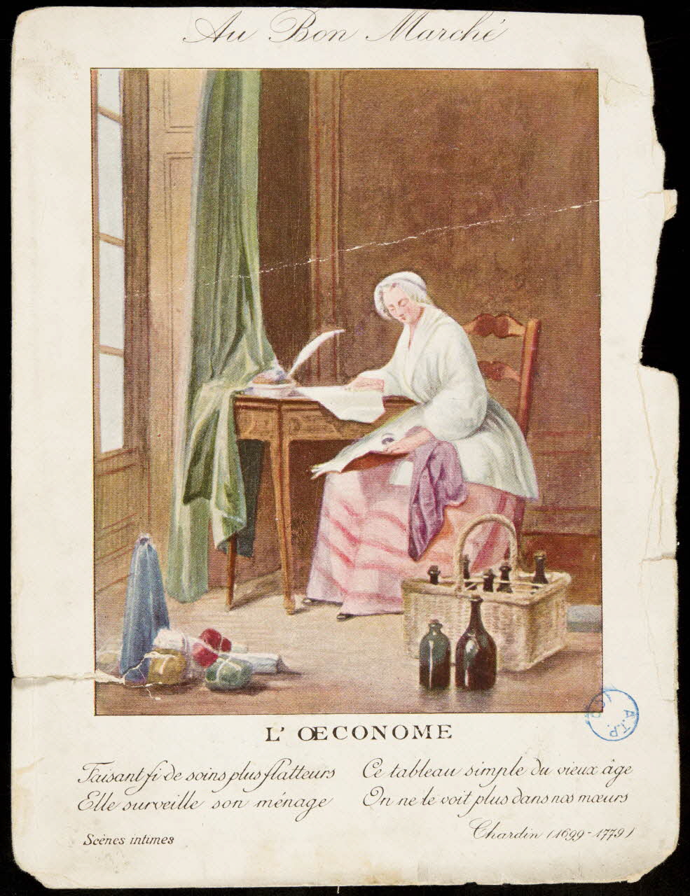 carte réclame chromo 1975.105.40 Photo