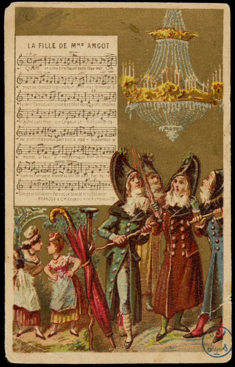 carte réclame chromo 1975.105.6 Photo