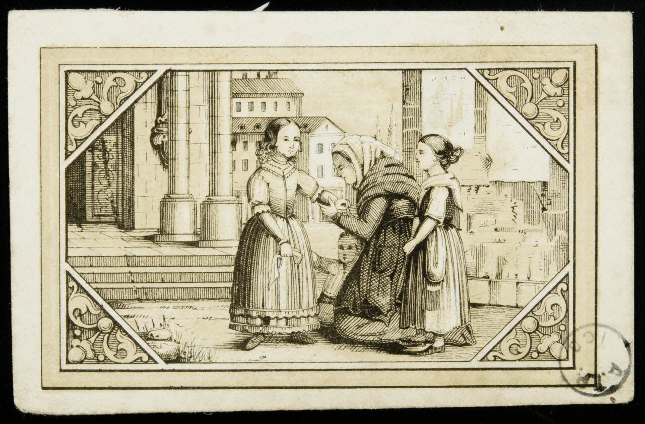 estampe Femme mendiant 1975.15.80 Photo