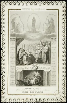 Turgis et fils estampe SOUVENIR DU CONCILE, 1869. Paris 1869 1975.15.85 Photo