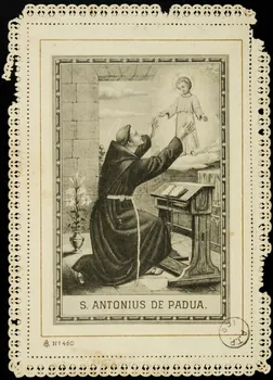 estampe S. ANTONIUS DE PADUA. 1975.15.91 Photo