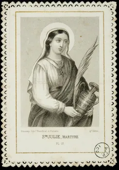 estampe STE. JULIE, MARTYRE 1975.15.94 Photo