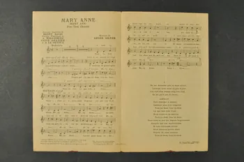 Jean Le Seyeux ; Albert Willemetz ; Charles Saint-Granier ; Abner Silver ; Florelle ; Benny Davis ; Francis Day chanson petit format 1927 1965.168.39 Photo Mucem
