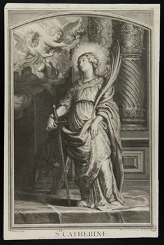 estampe STE. CATHERINE. 1975.23.37 Photo