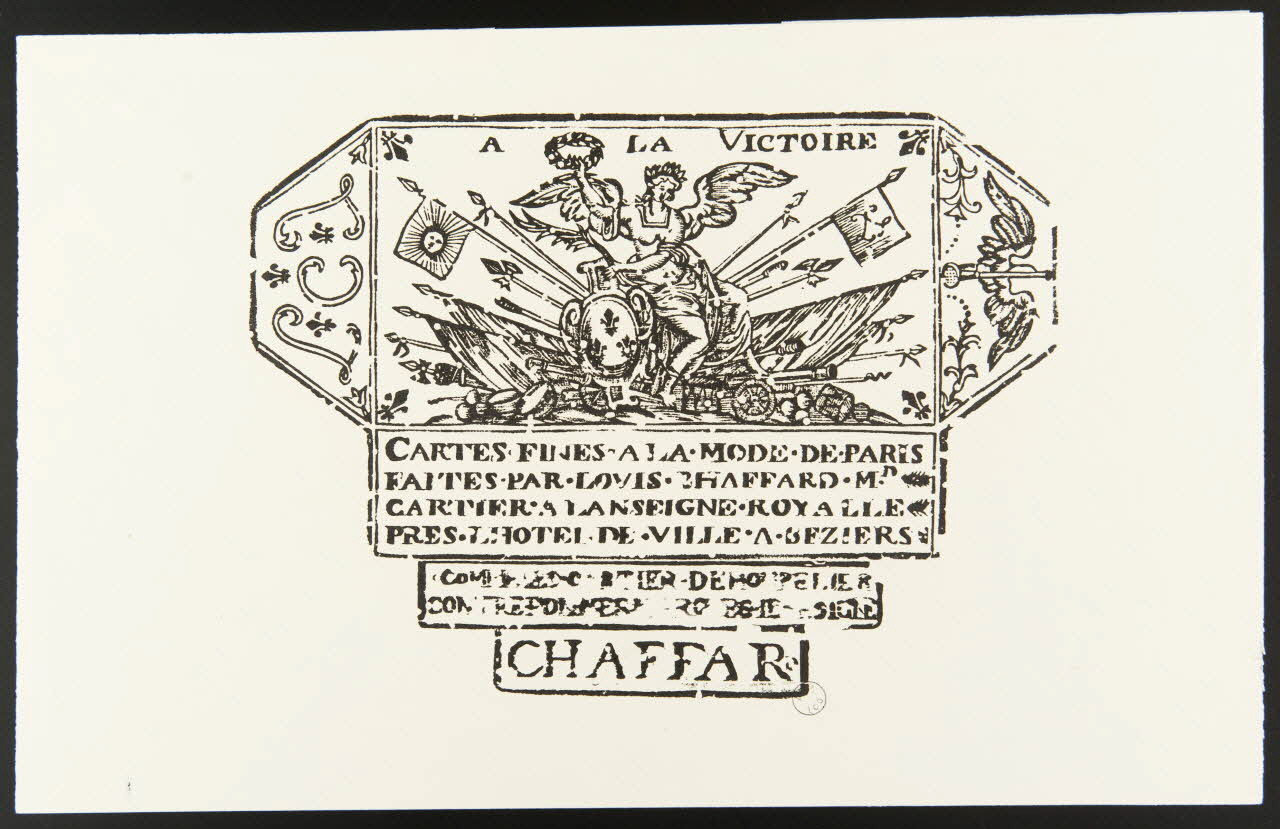estampe A LA VICTOIRE 1975.23.41 Photo