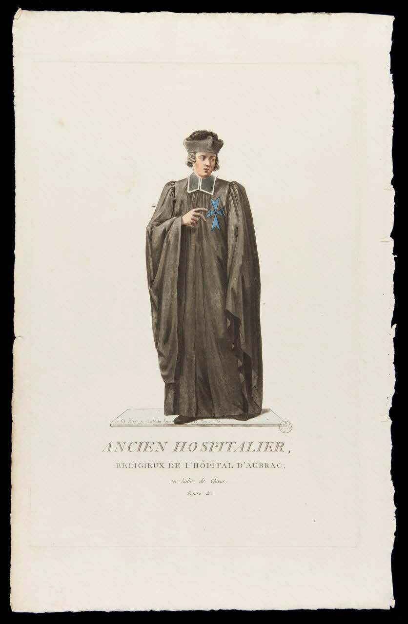 estampe ANCIEN HOSPITALIER 1975.24.1 Photo