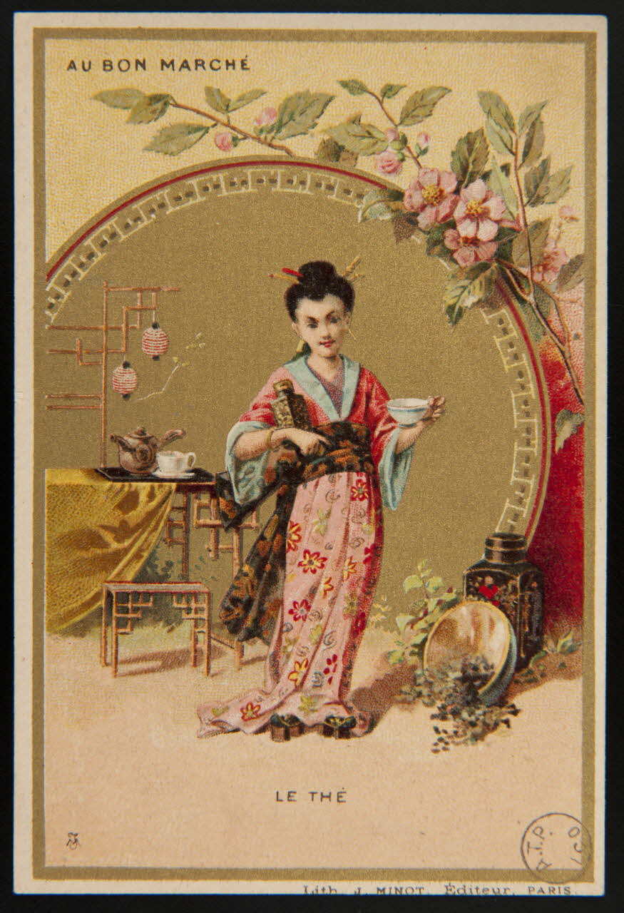 carte réclame LE THE 1975.3.114 Photo