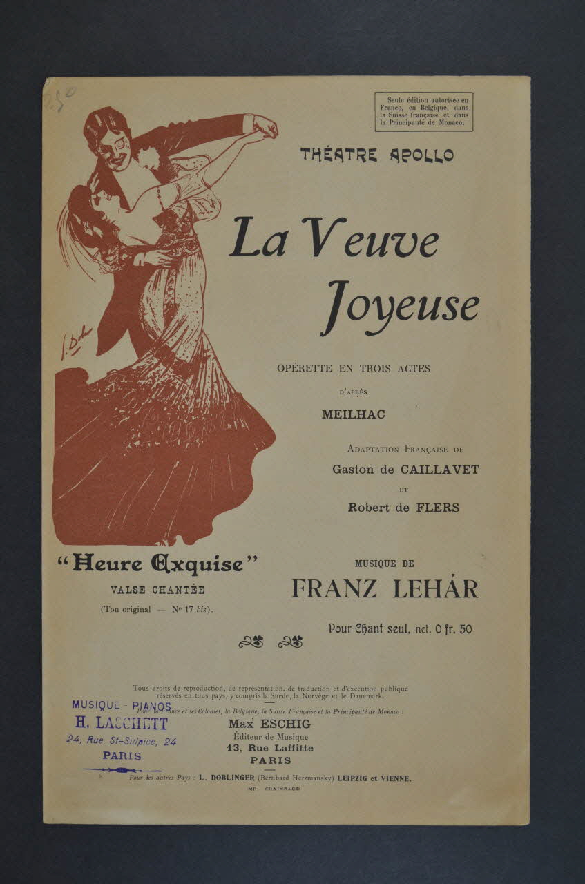 chanson petit format 1966.167.15 Photo Mucem